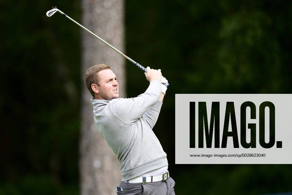 Max Orrin, England, under dag tva av golftävlingen Nordea Masters den 2 juni 2017 i Barsebäck.