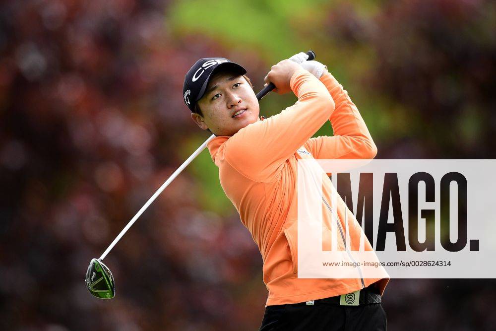 Jeunghun Wang, Korea, under dag tva av golftävlingen Nordea Masters den 2 juni 2017 i Barsebäck.