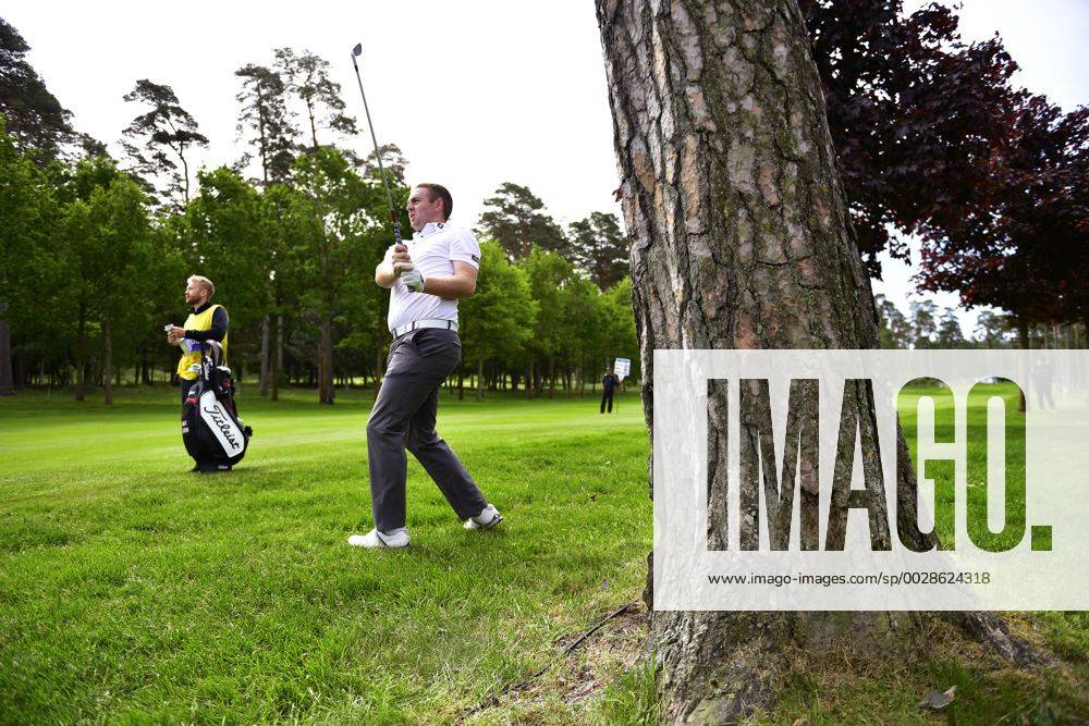 Max Orrin, England, under dag tva av golftävlingen Nordea Masters den 2 juni 2017 i Barsebäck.