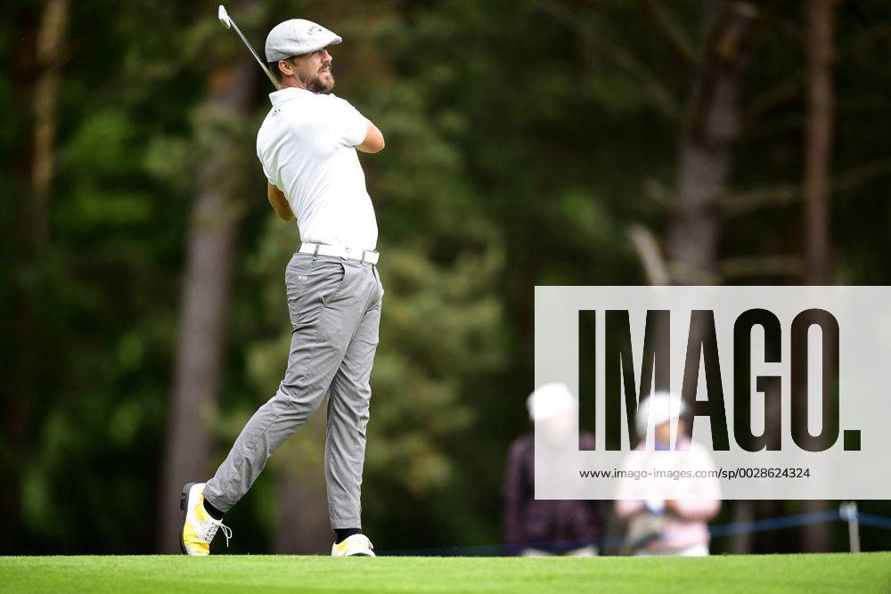 Rikard Karlberg, Sverige, under dag tva av golftävlingen Nordea Masters den 2 juni 2017 i Barsebäck.