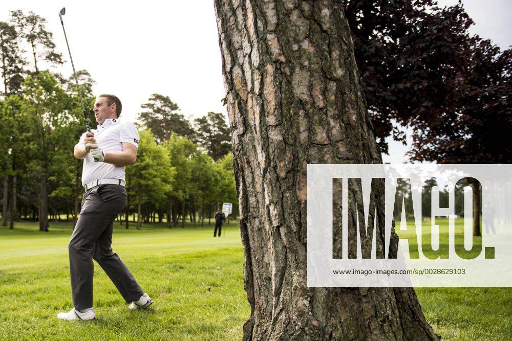 Max Orrin, England under dag tva av golftävlingen Nordea Masters den 2 juni 2017 i Barsebäck.