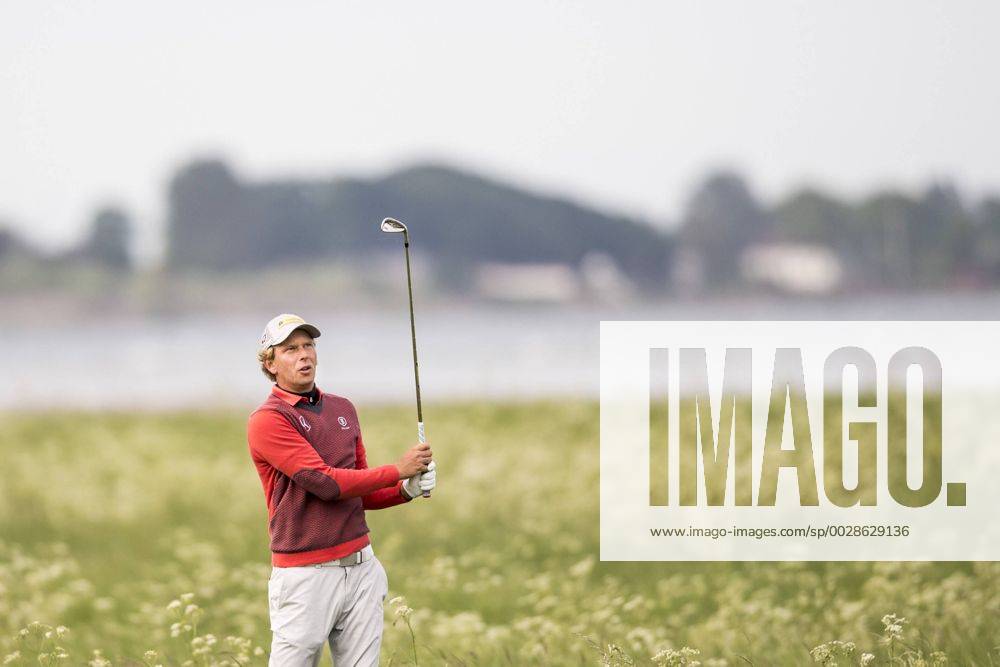 Marcel Siem, Tyskland under dag tva av golftävlingen Nordea Masters den 2 juni 2017 i Barsebäck.