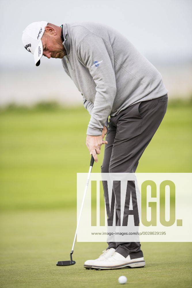 Thomas Björn, Danmark under dag tva av golftävlingen Nordea Masters den 2 juni 2017 i Barsebäck.