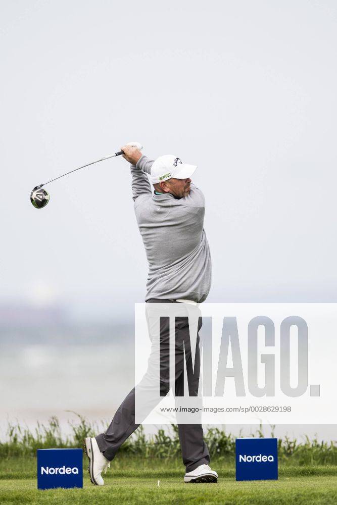 Thomas Björn, Danmark under dag tva av golftävlingen Nordea Masters den 2 juni 2017 i Barsebäck.
