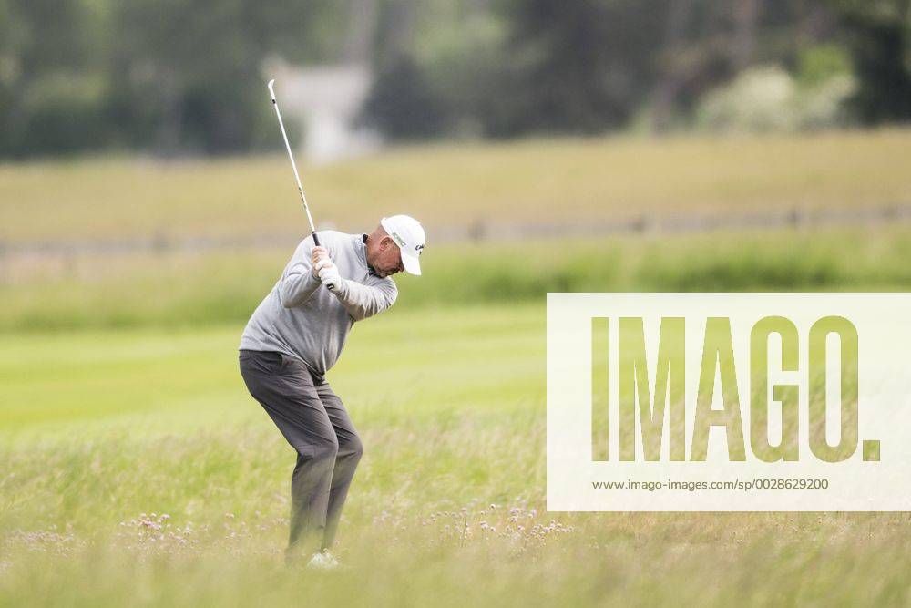 Thomas Björn, Danmark under dag tva av golftävlingen Nordea Masters den 2 juni 2017 i Barsebäck.