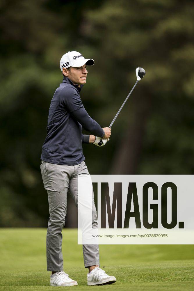 Joakim Lagergren, Sverige under dag tva av golftävlingen Nordea Masters den 2 juni 2017 i Barsebäck.