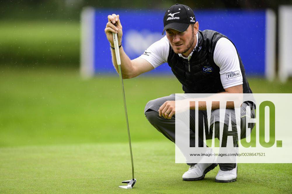 Chris Wood, England under dag fyra av golftävlingen Nordea Masters den 4 juni 2017 i Barsebäck.