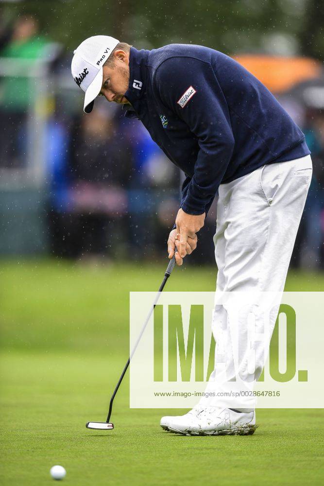 George Coetzee, Sydafrika under dag fyra av golftävlingen Nordea Masters den 4 juni 2017 i Barsebäck.