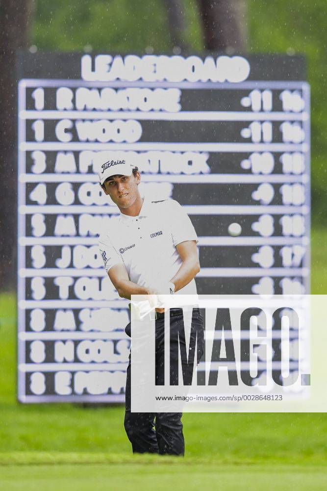 Renato Paratore, Italien under dag fyra av golftävlingen Nordea Masters den 4 juni 2017 i Barsebäck.