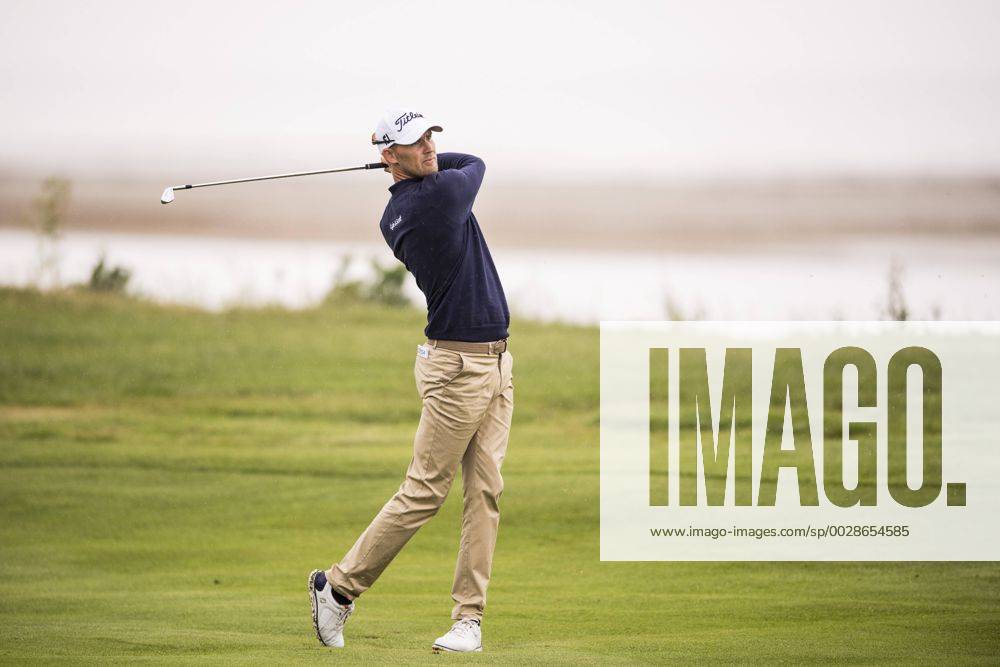 Niklas Lemke, Sverige under dag fyra av golftävlingen Nordea Masters den 4 juni 2017 i Barsebäck.