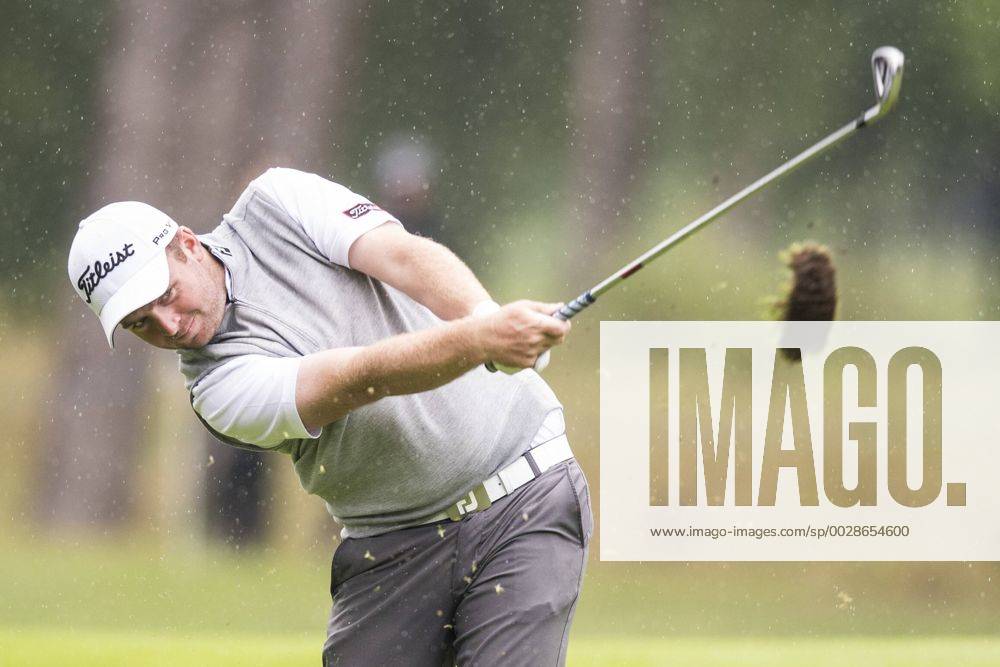 Max Orrin, England under dag fyra av golftävlingen Nordea Masters den 4 juni 2017 i Barsebäck.