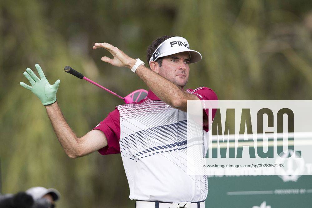 DUBLIN, OH - JUNE 04: PGA Golf Herren golfer Bubba Watson releases his club on the backswing during the Memorial Tournament - Final Round on June 4, 2017 at Muirfield Village Golf Club in Dublin, Ohio (Photo by Khris Hale Icon Sportswire) GOLF: JUN 04 PGA - the Memorial Tournament - Final Round Icon170604095