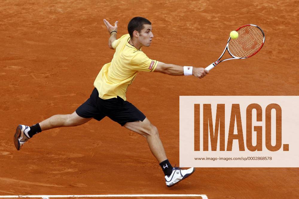 Flavio Cipolla (Italien) - (pan20515) Tennis Herren French Open 2007, Grand Slam, ATP Tour Einzelbild Roland Garros Paris Dynamik, Tennis Herren French Open 2007, Grand Slam, ATP Tour Einzelbild Roland Garros Paris Dynamik,