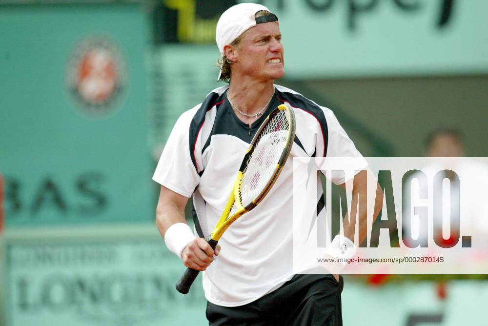 Lleyton Hewitt (Australien) wütend - (pan20516) Tennis Herren French Open 2007, Grand Slam, ATP Tour Einzelbild Roland Garros Paris Enttäuschung, Verzweiflung, Wut, Tennis Herren French Open 2007, Grand Slam, ATP Tour Einzelbild Roland Garros Paris Enttäuschung, Verzweiflung, Wut,
