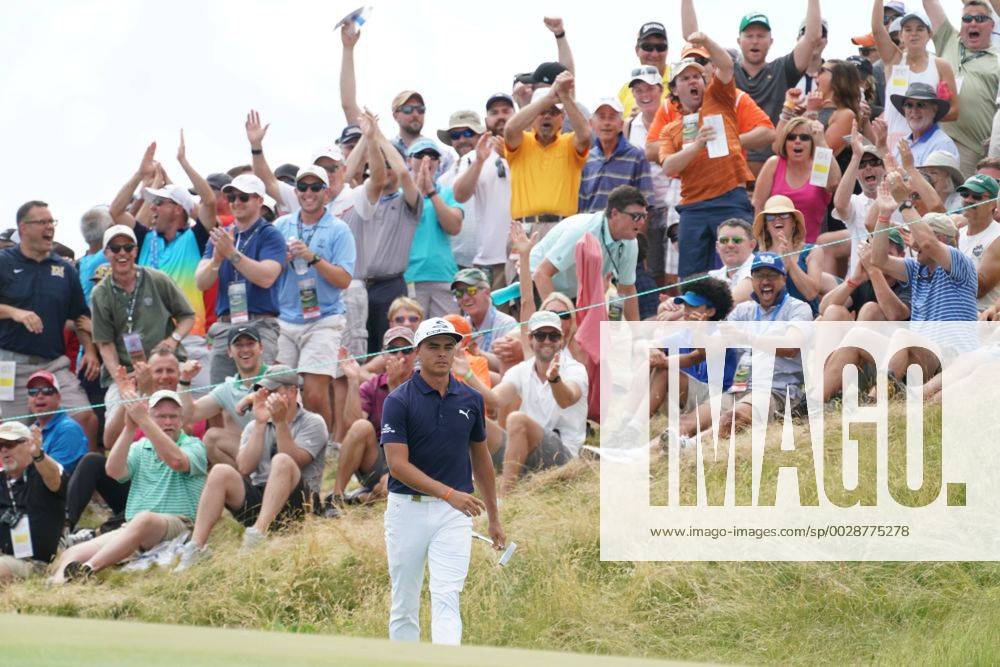 Rickie Fowler (USA), JUNE 16, 2017 - Golf : Rickie Fowler of the United States on the 7th hole during the second round of the 117th U.S. Open Championship at Erin Hills golf course in Erin, Wisconsin, United States. NOxTHIRDxPARTYxSALES. (waha020731)
