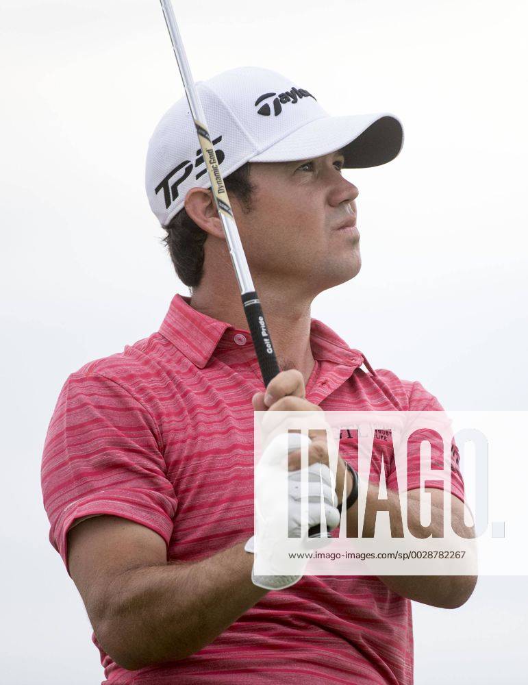 Brian Harman watches his drive off of the 13th tee during round 3 of the 117th U.S. Open golf tournament at Erin Hill golf course on June 17, 2017 in Erin, Wisconsin. WIS20170617329 KEVINxDIETSCH