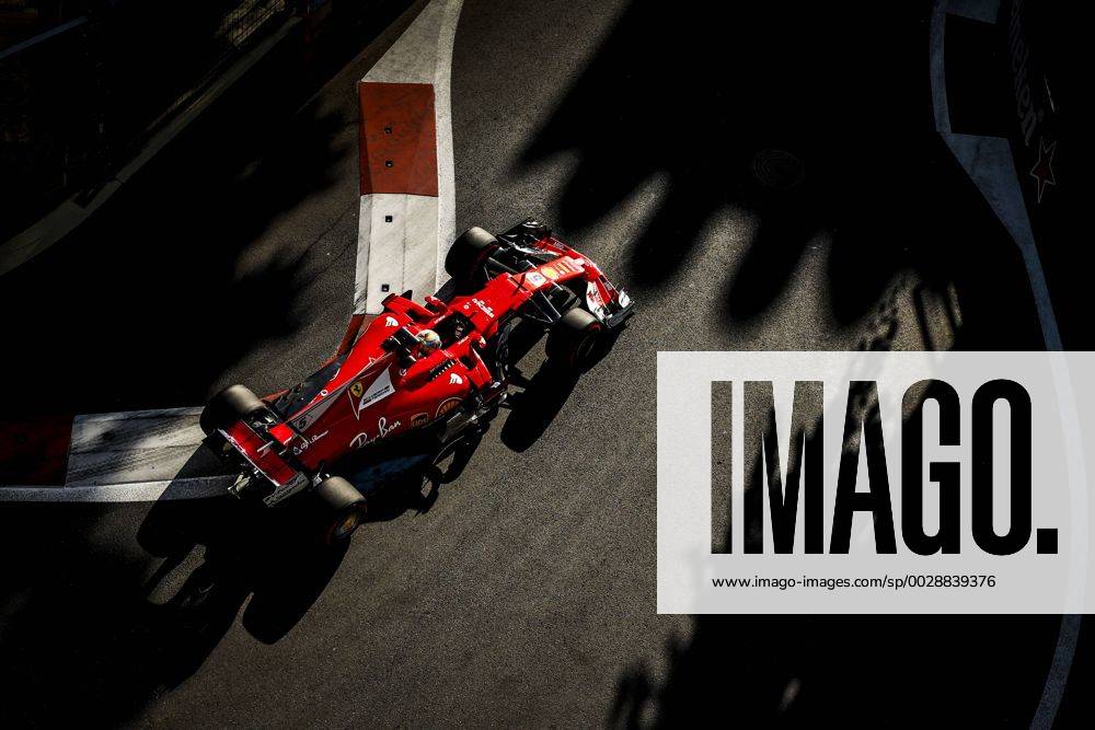 Motorsports: FIA Formula One World Championship WM Weltmeisterschaft 2017, Grand Prix of Europe, 5 Sebastian Vettel (GER, Scuderia Ferrari), Baku Azerbaijan ZWEIx