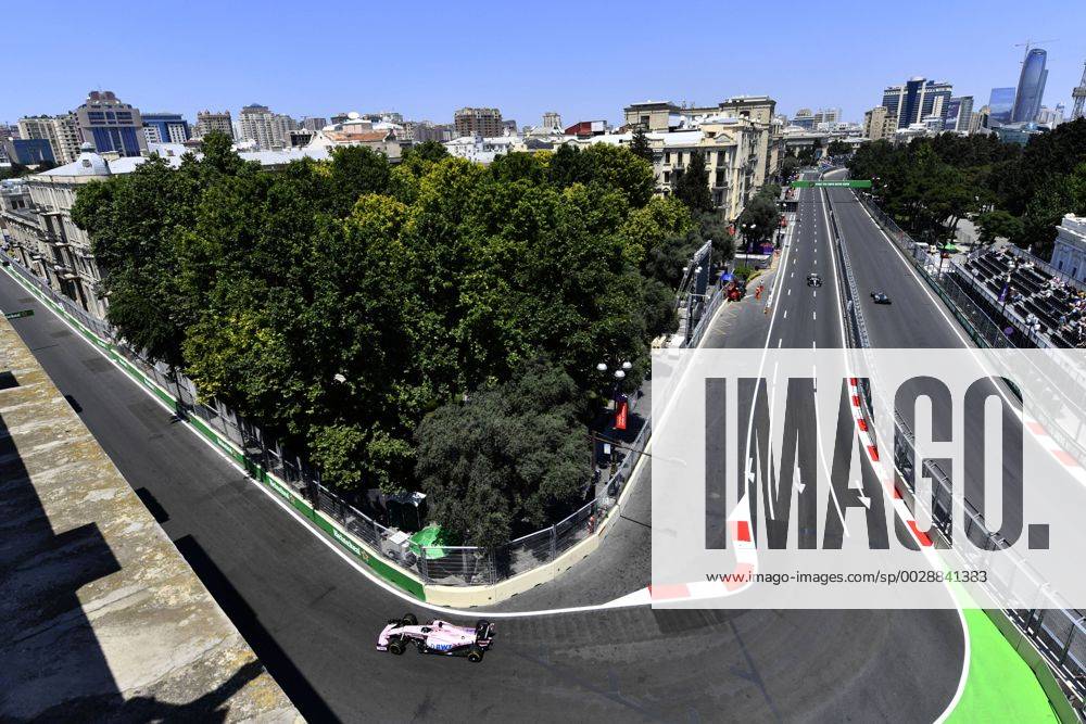 Motorsports: FIA Formula One World Championship WM Weltmeisterschaft 2017, Grand Prix of Europe, 11 Sergio Perez (MEX, Sahara Force India F1 Team), Baku Azerbaijan ZWEIx