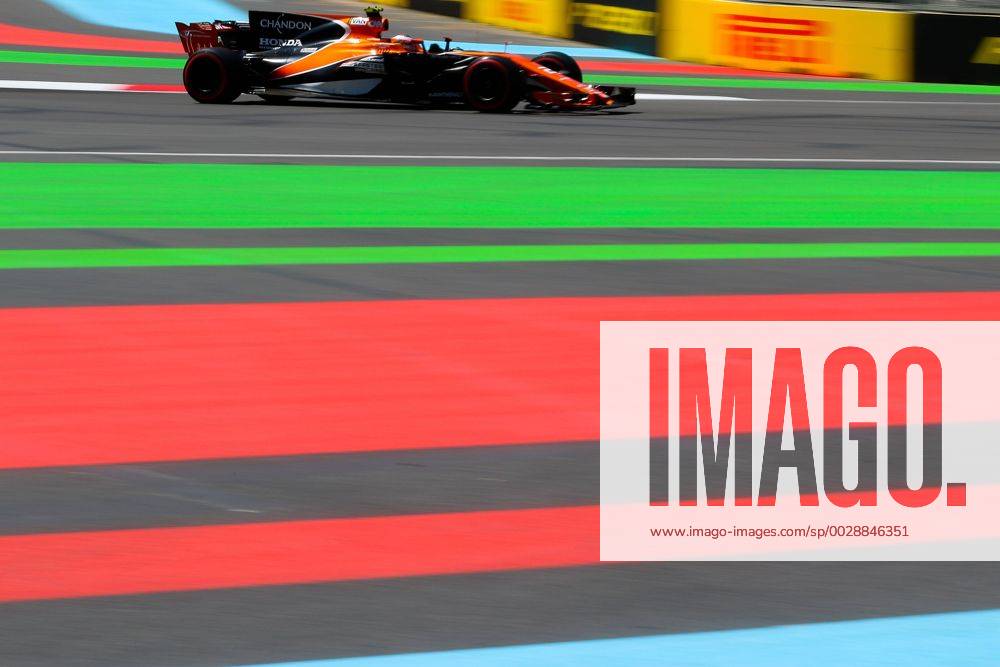 Day 2: Third practice session F1 Belgum Formula One driver Stoffel Vandoorne of McLaren Honda F1 Team in action during the third practice session of the Formula One Grand Prix of Azerbaijan at the Baku City Circuit. The 2017 Formula One Grand Prix of Azerbaijan will take place on 25 June. AzizxKarimov PacificxPress
