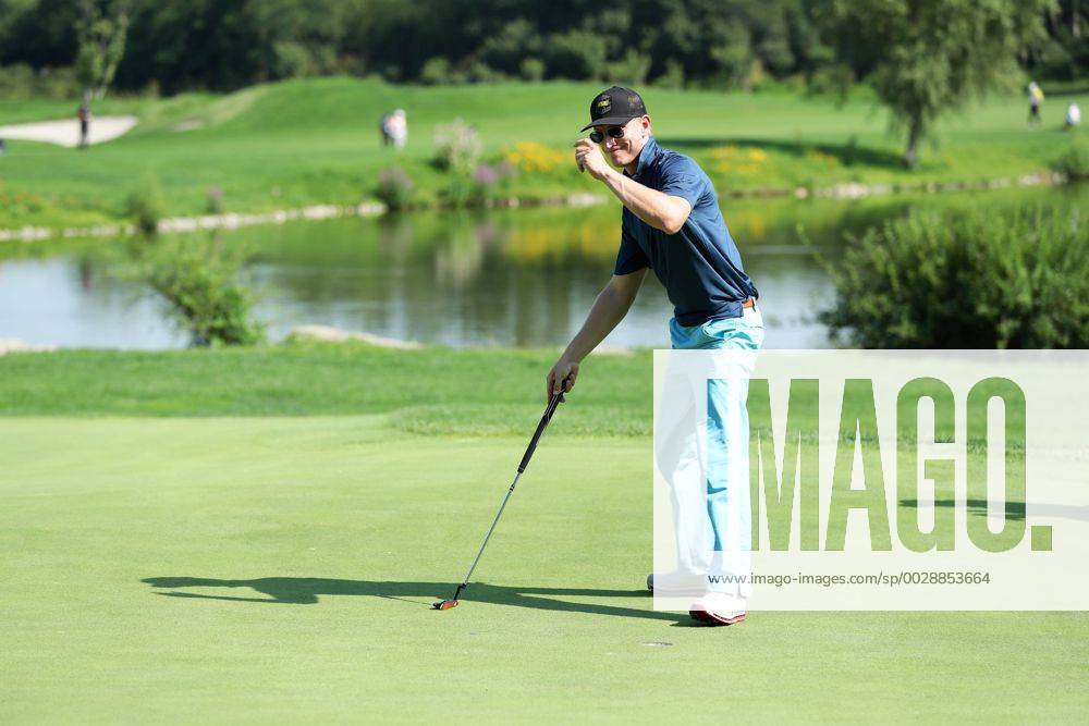 Marc Baldwin of the United Statesa playrs a hit in the final round of the 2017 Fragrant Hills International Beijing Open golf tournament in Beijing, China, 25 June 2017. Australian golfer Bryden Macpherson ranked the top on the China Tour Order of Merit this week when the second event of the newly formed circuit s 2017 season gets underway in Beijing. The Tour recently cut ties with the PGA Golf Herren TOUR and is now run by the China Golf Association with ties to both the European and Asian Tours. The Fragrant Hills International Beijing Open, which is the second stop on the China Tour, is set to welcome 141 players from 17 countries when it tees off from June 22-25. Bryden Macpherson titles Fragrant Hills International Beijing Open 20170625_09380