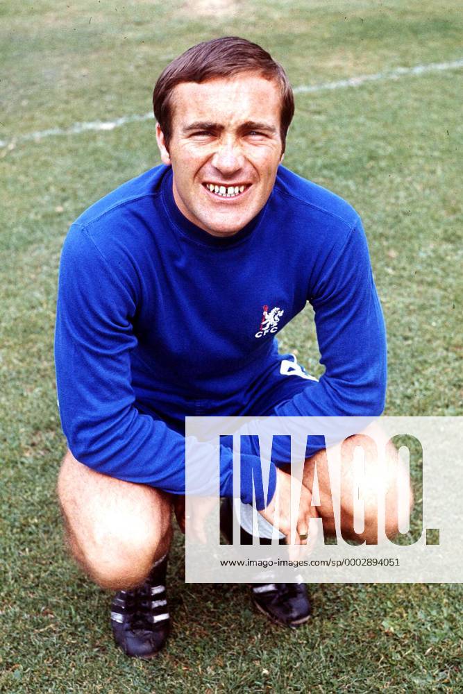 Ron Harris (Chelsea) - Fußball Herren English Football League First Division 1969 1970, One, 1. Englische Liga, Chelsea FC London Einzelbild London Fußball Herren English Football League First Division 1969 1970, One, 1. Englische Liga, Chelsea FC London Einzelbild London