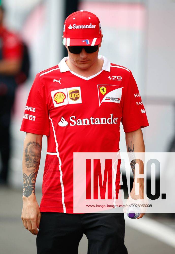 Motorsports: FIA Formula One World Championship WM Weltmeisterschaft 2017, Grand Prix of Austria, 7 Kimi Raikkonen (FIN, Scuderia Ferrari), Spielberg Austria ZWEIx