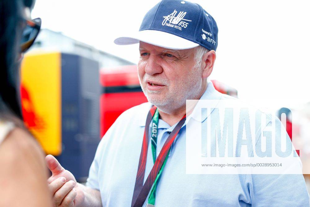 Motorsports: FIA Formula One World Championship WM Weltmeisterschaft 2017, Grand Prix of Austria, Norbert Vettel (GER), father of Sebastian Vettel Spielberg Austria ZWEIx