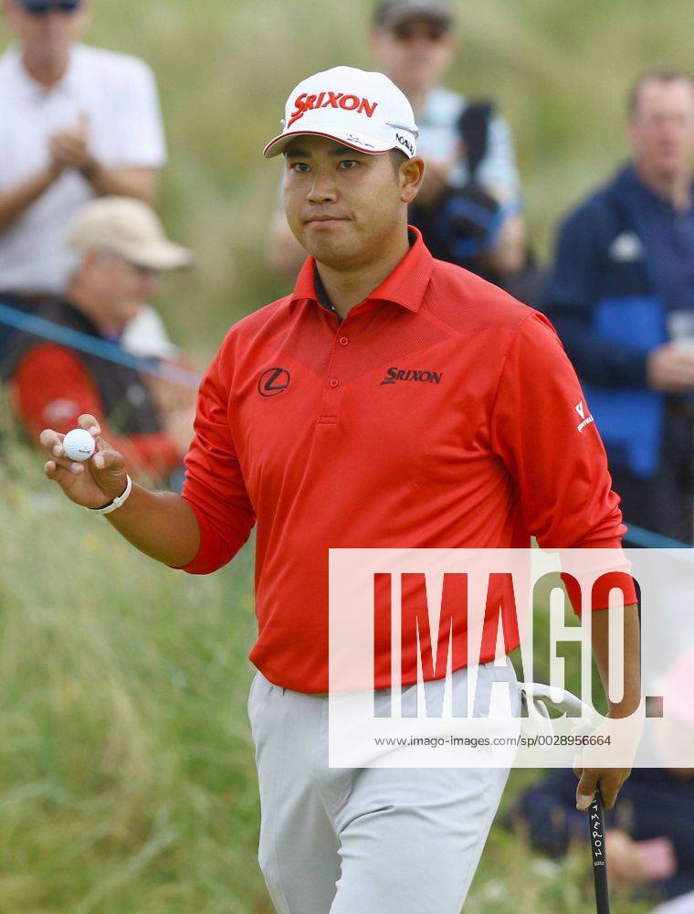 Golf: Matsuyama makes solid start at Irish Open Japan s Hideki Matsuyama acknowledges the gallery after making a birdie putt on the fifth hole during the first round of the Irish Open at Portstewart Golf Club on July 6, 2017. Carding a 5-under-par 67, Matsuyama closed out the first round tied for ninth place.