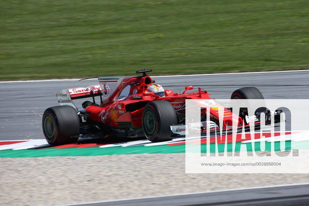 Austrian Grand Prix, Red Bull Ring 06 - 09 July 2017 07.07.2017- Free Practice 1, Sebastian Vettel (GER) Scuderia Ferrari SF70H