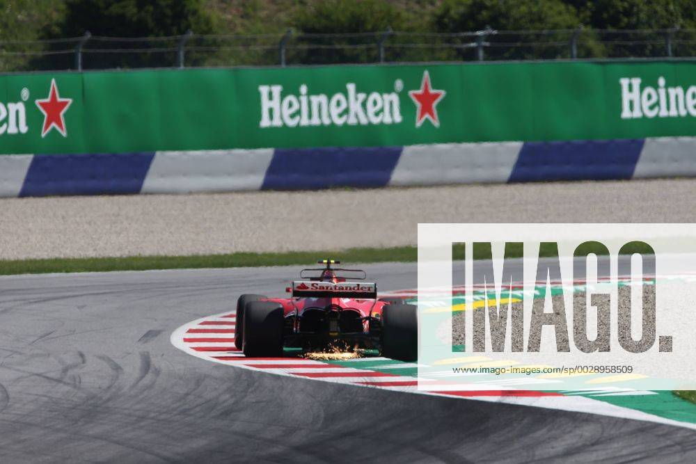 Austrian Grand Prix, Red Bull Ring 06 - 09 July 2017 07.07.2017- Free Practice 1, Kimi Raikkonen (FIN) Scuderia Ferrari SF70H