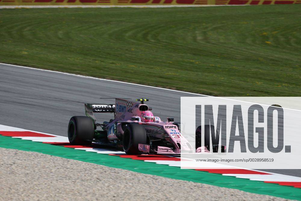Austrian Grand Prix, Red Bull Ring 06 - 09 July 2017 07.07.2017- Free Practice 1, Esteban Ocon (FRA) Sahara Force India F1 VJM10