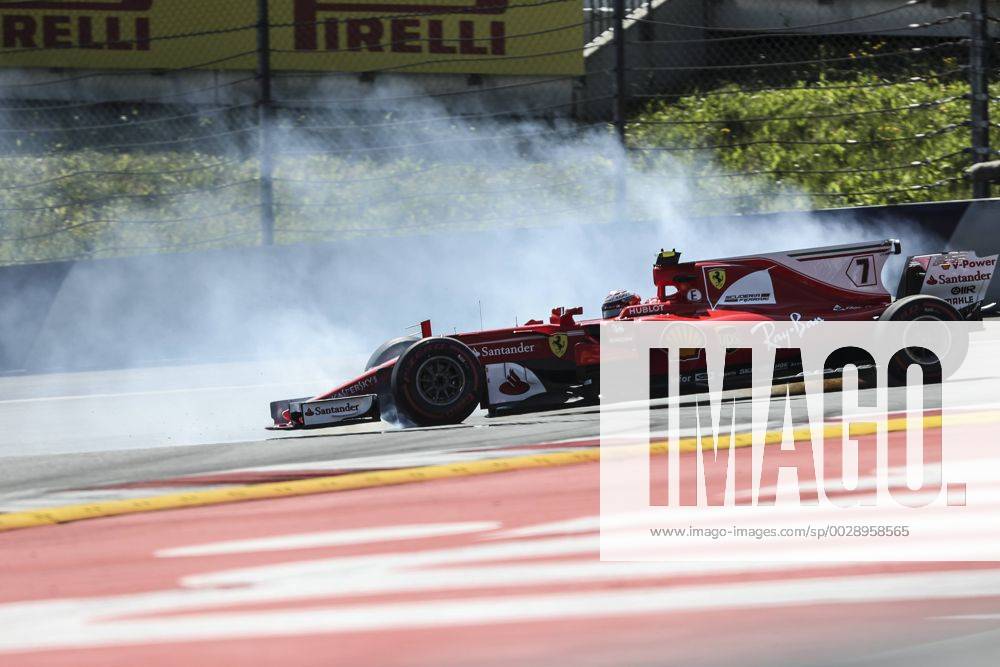 FORMULA 1 - GP of Austria 2017 SPIELBERG,AUSTRIA,07.JUL.17 - MOTORSPORTS, FORMULA 1 - Grand Prix of Austria, Red Bull Ring, free practice. Image shows Kimi Raikkoenen (FIN Ferrari). GEPAxpictures Roittner