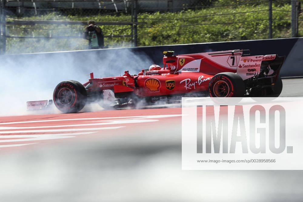 - SPORT FORMULA 1 - GP of Austria 2017 SPIELBERG,AUSTRIA,07.JUL.17 - MOTORSPORTS, FORMULA 1 - Grand Prix of Austria, Red Bull Ring, free practice. Image shows Kimi Raikkoenen (FIN Ferrari). GEPAxpictures Roittner