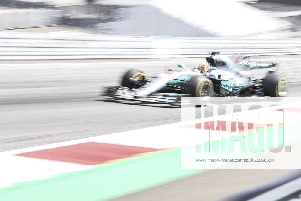 FORMULA 1 - GP of Austria 2017 SPIELBERG,AUSTRIA,07.JUL.17 - MOTORSPORTS, FORMULA 1 - Grand Prix of Austria, Red Bull Ring, free practice. Image shows Lewis Hamilton (GBR Mercedes). GEPAxpictures Roittner