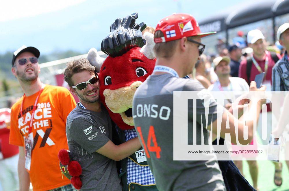 FORMULA 1 - GP of Austria 2017 SPIELBERG,AUSTRIA,07.JUL.17 - MOTORSPORTS, FORMULA 1 - Grand Prix of Austria, Red Bull Ring, free practice. Image shows fans. GEPAxpictures xChristianxWalgram