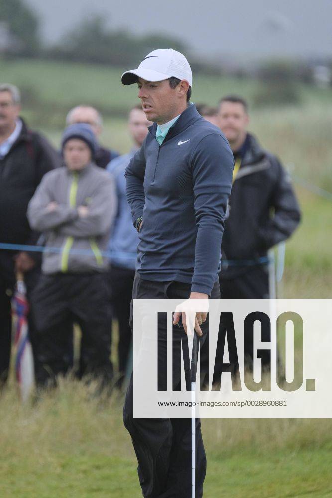 July 7th 2017, Portstewart Golf Club, Portstewart, Northern Ireland; Dubai Duty Free Irish Open Golf Championship, Day 2; Rory McIlroy (NIR) stands on the 10th fairway during the second round of the Dubai Duty Free Irish Open Cookex ActionPlus11898543