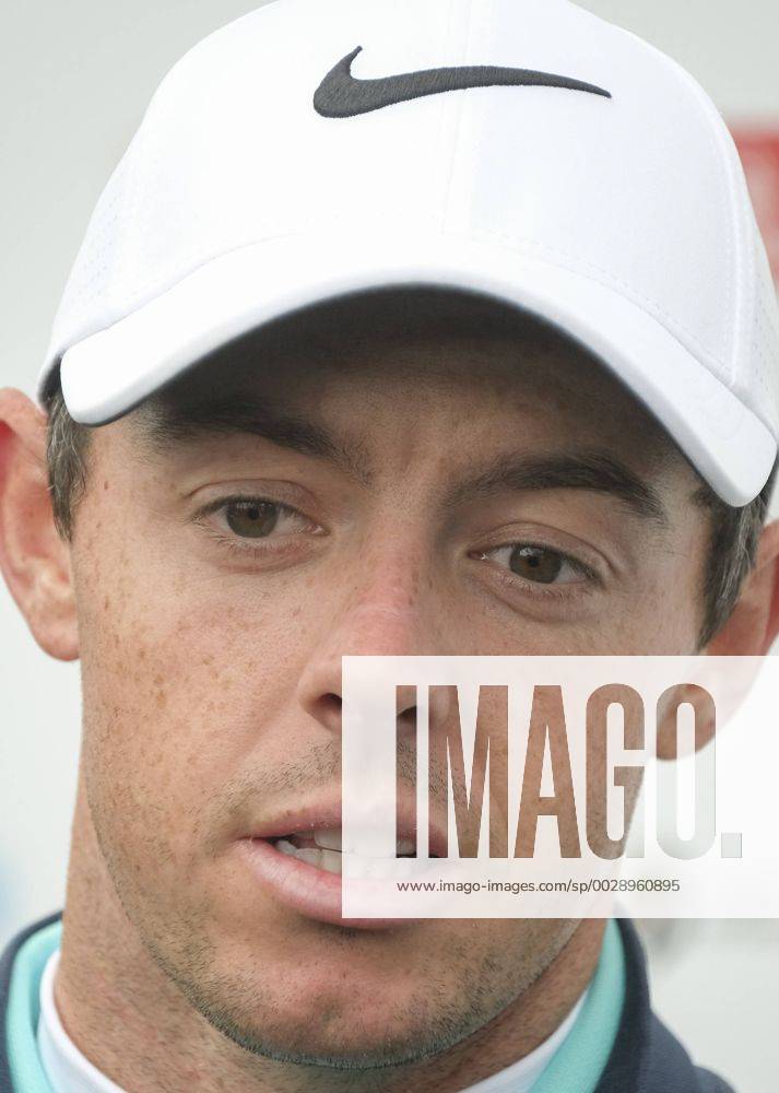 July 7th 2017, Portstewart Golf Club, Portstewart, Northern Ireland; Dubai Duty Free Irish Open Golf Championship, Day 2; Rory McIlroy (NIR) is interviewed after failing to make the cut on the second day Cookex ActionPlus11898568
