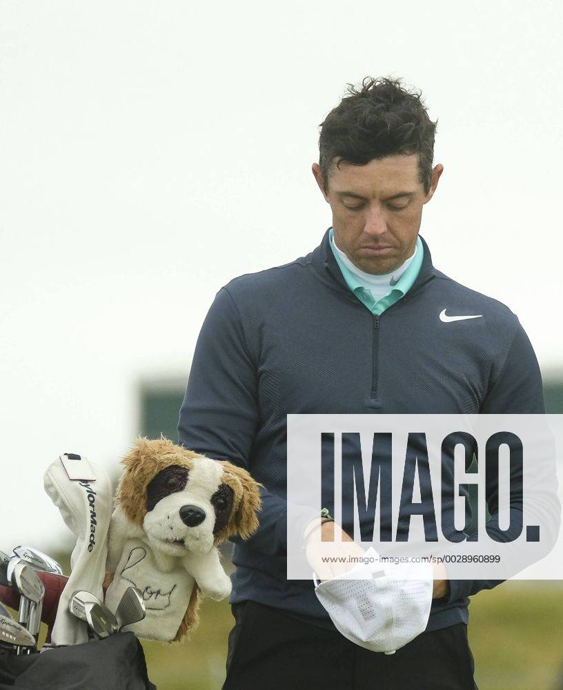 July 7th 2017, Portstewart Golf Club, Portstewart, Northern Ireland; Dubai Duty Free Irish Open Golf Championship, Day 2; A despondent Rory McIlroy (NIR) at the end of his second round after failing to make the cut Cookex ActionPlus11898572