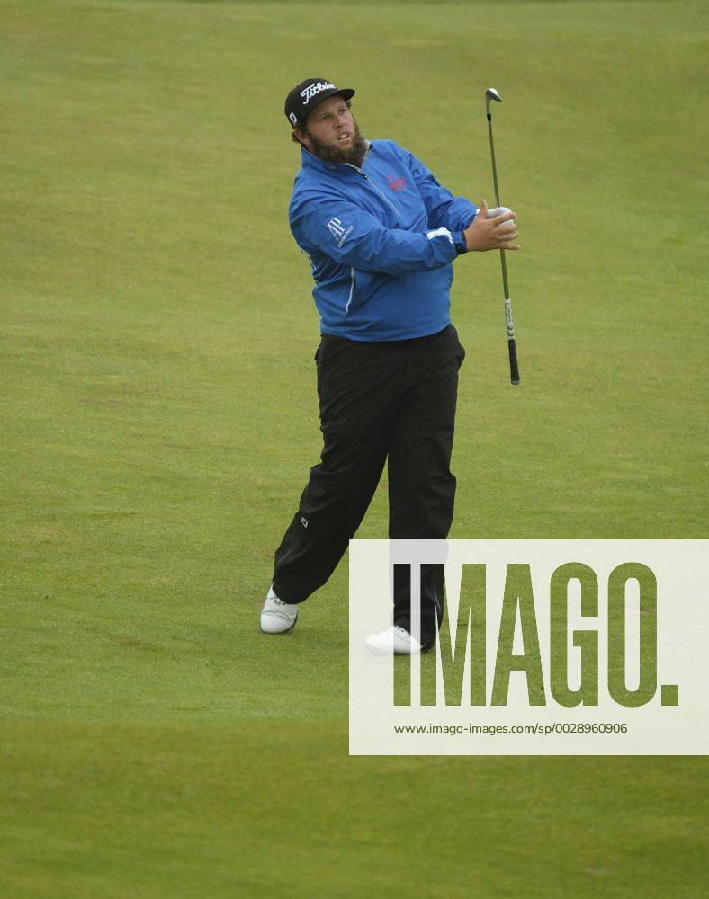 July 7th 2017, Portstewart Golf Club, Portstewart, Northern Ireland; Dubai Duty Free Irish Open Golf Championship, Day 2; Andrew Johnson (ENG) reacts to his second shot on the 11th during the second round of the Dubai Duty Free Irish Open Cookex ActionPlus11898550