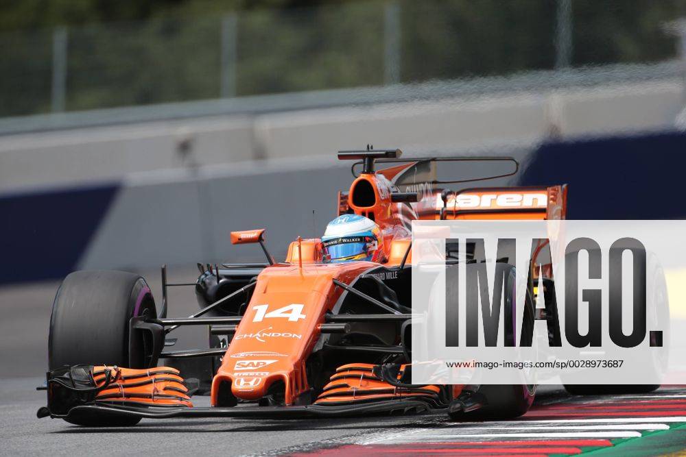 Austrian Grand Prix, Red Bull Ring 06 - 09 July 2017 08.07.2017- Free practice 3, Fernando Alonso (ESP) McLaren Honda MCL32