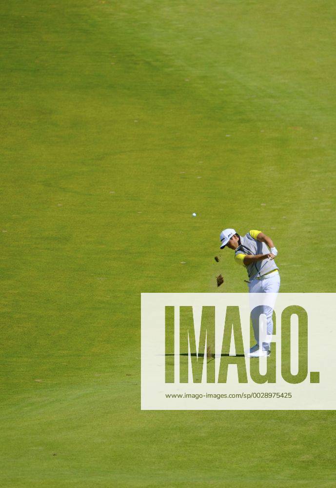 July 8th 2017, Portstewart Golf Club, Portstewart, Northern Ireland; Dubai Duty Free Irish Open Golf Championship, Day 3; Daniel Im (USA) with his second shot on the 4th during the third round of the Dubai Duty Free Irish Open; Im held 1st place until late in the 3rd round Cookex ActionPlus11898986