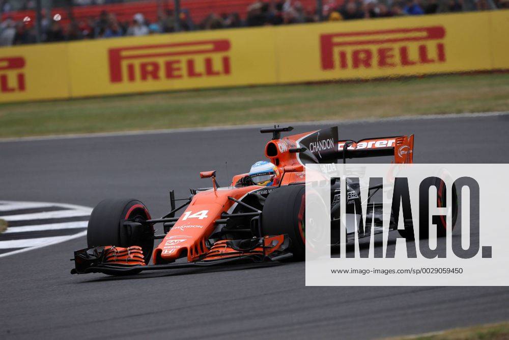 British Grand Prix, Silverstone 13 - 16 July 2017 15.07.2017 - Free Practice 3, Fernando Alonso (ESP) McLaren MCL32