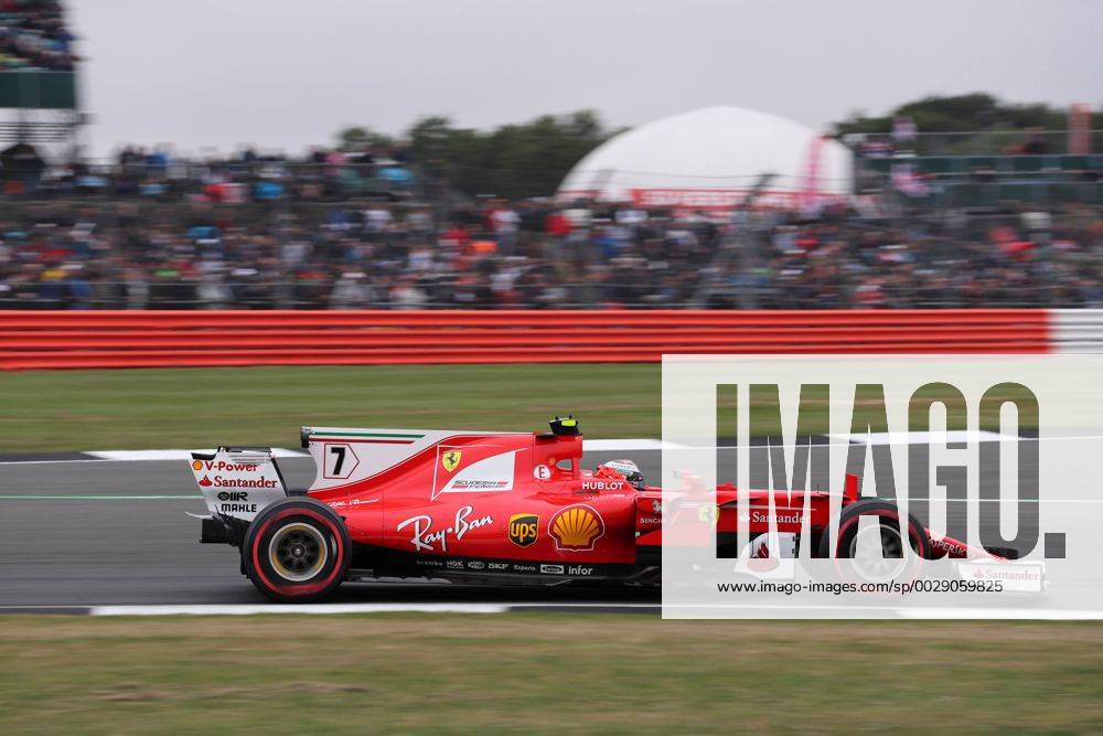 British Grand Prix, Silverstone 13 - 16 July 2017 15.07.2017 - Free Practice 3, Kimi Raikkonen (FIN) Scuderia Ferrari SF70H