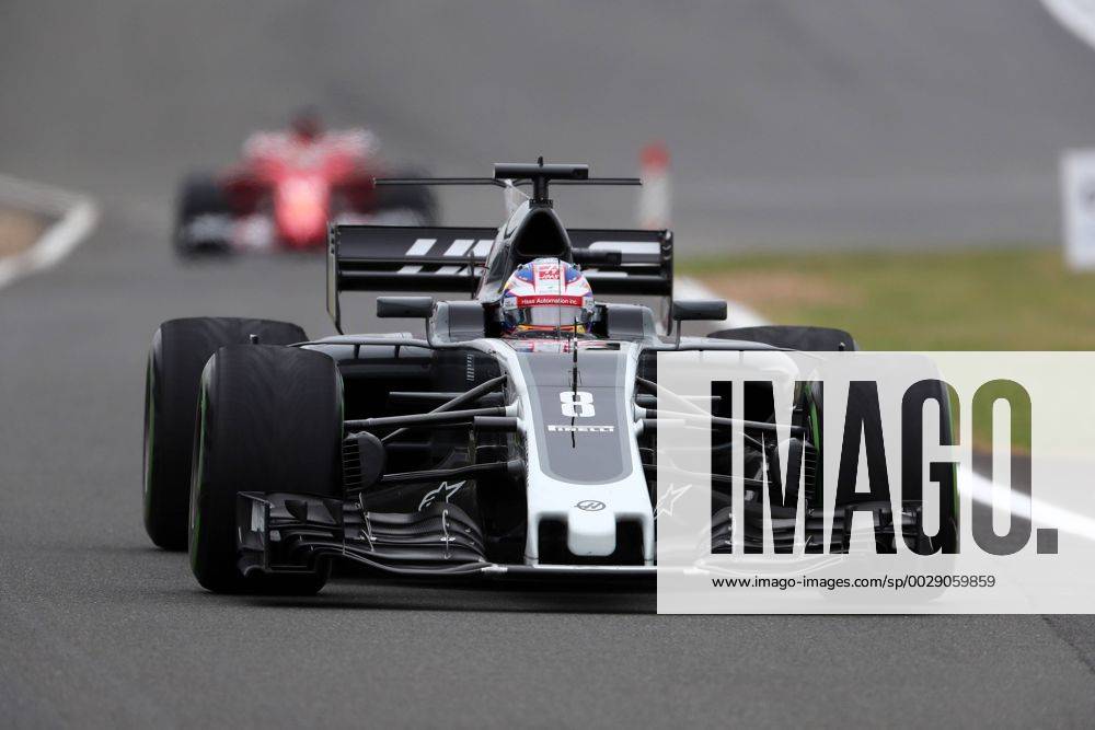 British Grand Prix, Silverstone 13 - 16 July 2017 15.07.2017 - Free Practice 3, Romain Grosjean (FRA) Haas F1 Team VF-17