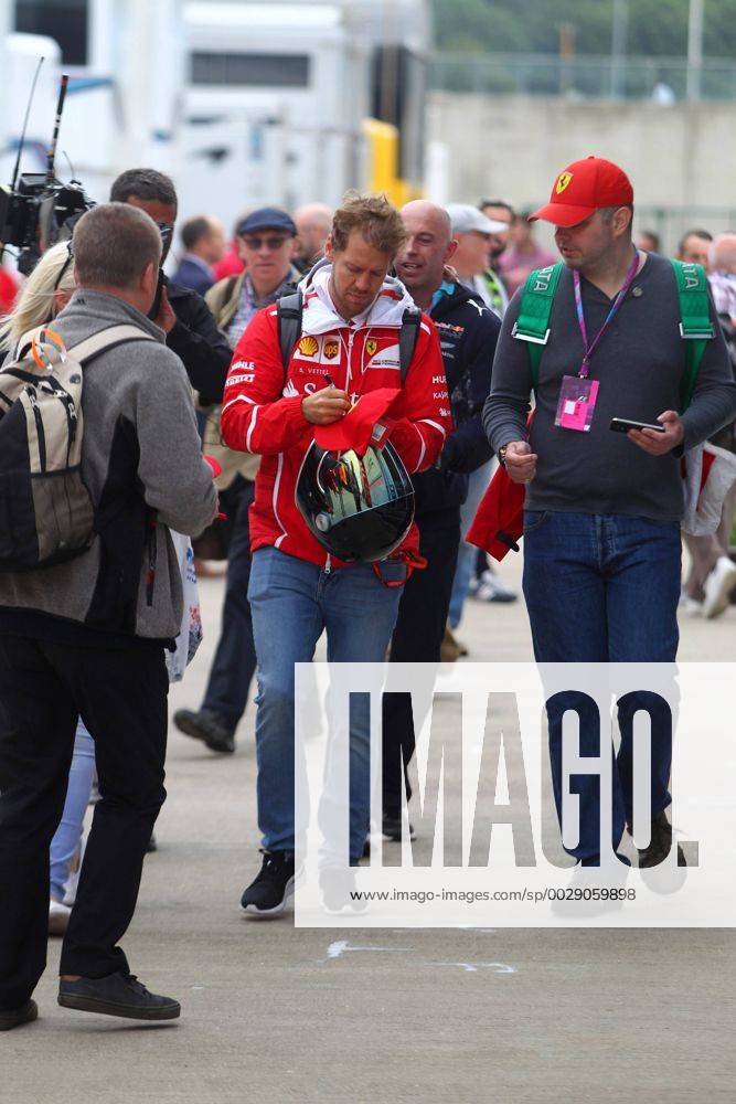 British Grand Prix, Silverstone 13 - 16 July 2017 15.07.2017 - Free Practice 3, Sebastian Vettel (GER) Scuderia Ferrari SF70H