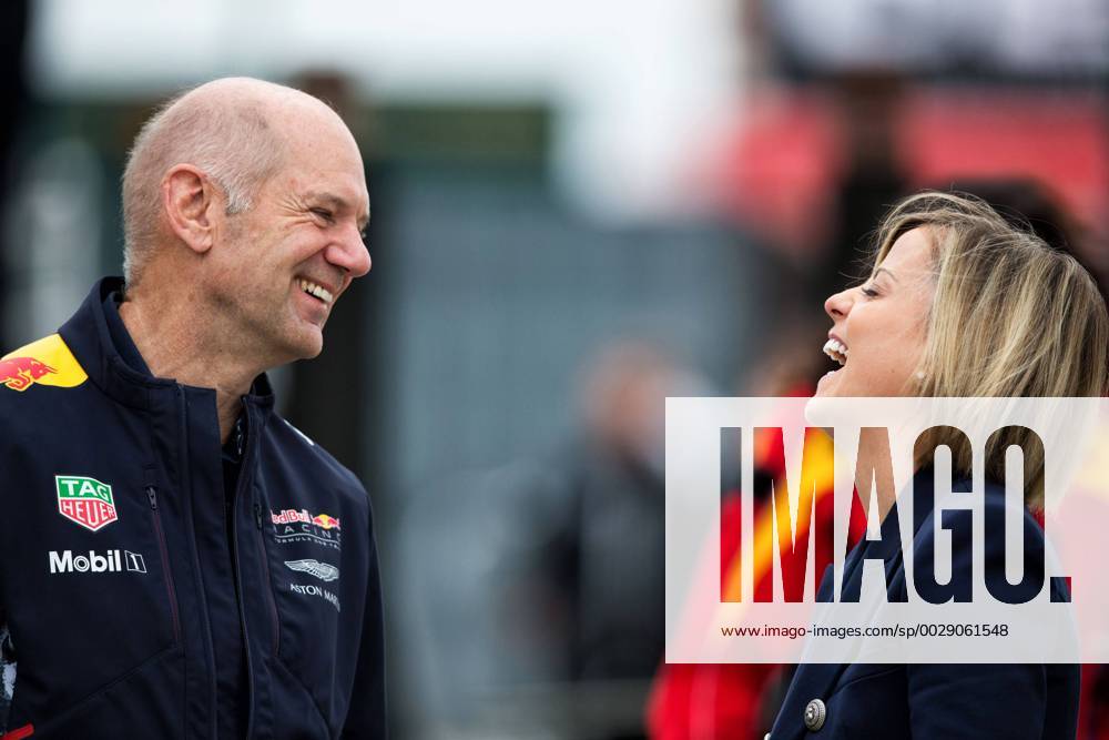 - SPORT British Grand Prix, Silverstone 13 - 16 July 2017 15.07.2017 - Free Practice 3, Adrian Newey (GBR), Red Bull Racing , Technical Operations Director and Susie Wolff (GBR)