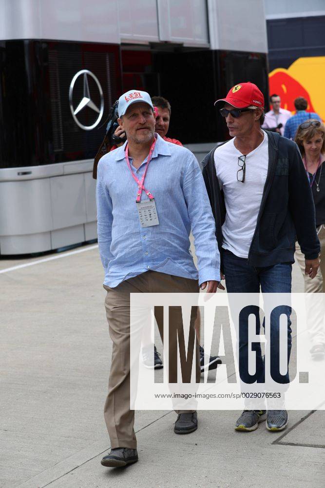 British Grand Prix, Silverstone 13 - 16 July 2017 16.07.2017 - Woody Harrelson (USA) Actor.
