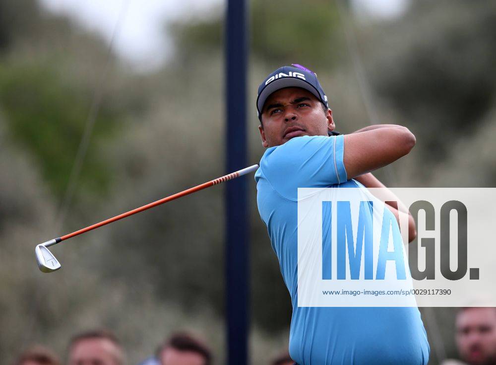 July 19th 2017, Royal Birkdale Golf Club, Southport, England; The 146th Open Golf Championship, Final Practice Day; Sebastian Munoz (COL) watches his tee shot on the third hole Blunsdenx ActionPlus11903708