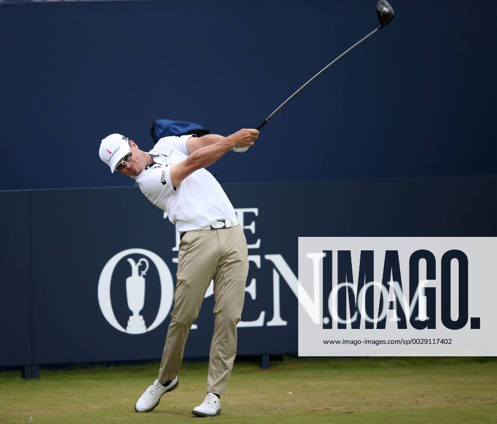 July 19th 2017, Royal Birkdale Golf Club, Southport, England; The 146th Open Golf Championship, Final Practice Day; Zak Johnson (USA) drives from the first tee Blunsdenx ActionPlus11903728