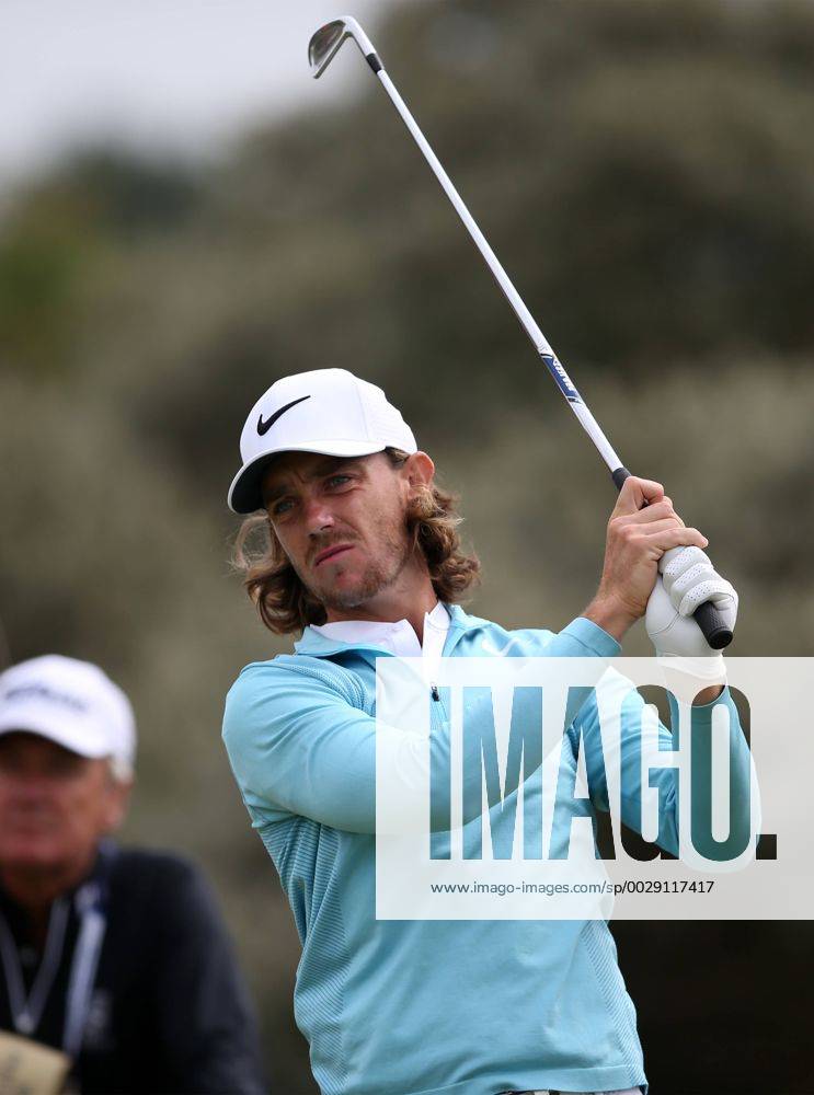 July 19th 2017, Royal Birkdale Golf Club, Southport, England; The 146th Open Golf Championship, Final Practice Day; Tommy Fleetwood (ENG) on the tee of the second hole Blunsdenx ActionPlus11903718